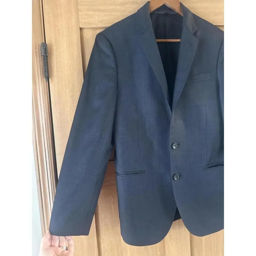 J.Crew Italian Wool Men’s Ludlow Tollegno 1900 Blazer Jacket Navy size 38S